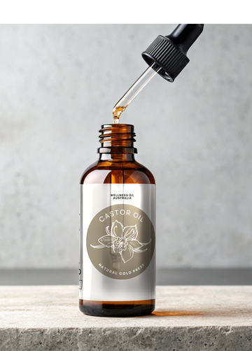 Castor Oil - Natural For Skin, Hair, Body